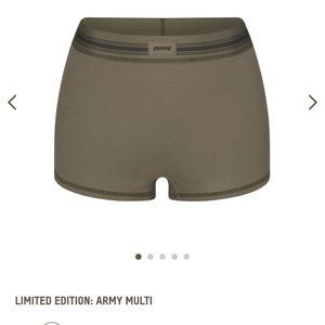 Skims Cotton Rib Boyshort